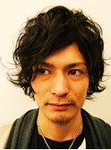 どんな髪質でも似合う黒髪くせ毛風パーマ