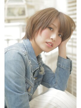 ヘアアンドメイク アーク(Hair & Make Aarc) ＊Ａａｒｃ＊小顔センシュアルブランジュショート