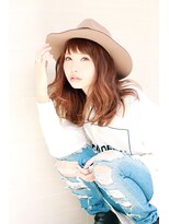 オーロ 武庫之荘店(ORO)&nbsp;ハット帽アレンジでオシャレ度アップスタイル☆