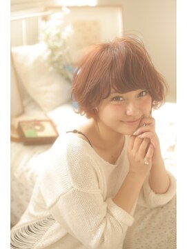 クラン(clan) 大人かわいい外国人風ホワイトアッシュ甘めボブ