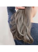 大人気☆透明感グレージュカラー