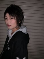 ジェナフレーム(jena frame)&nbsp;エッジの効いたGIRL’Sショートスタイル