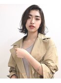 外ハネナチュラルボブ