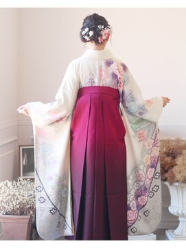 リリー ヘアー デザイン(LILY HAIR DESIGN) ヘアセット　袴着付け