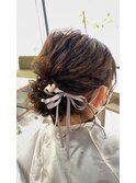 ［stylist 今井］　ルーズアップ×肩ボブ