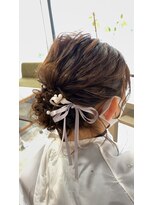 ピーブランズヘアー 大野城コモレビ(P-brandshair onojo Komorebi) ［stylist 今井］　ルーズアップ×肩ボブ