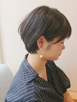 ロンドプロフィール 浦和(Lond profil)&nbsp;浦和ショートヘアショートカット韓国白髪ぼかし白髪染めボブ