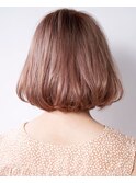 ２０代３０代４０代大人かわいい小顔ひし形ふんわりボブ