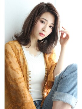 ルー(Luu) 韓国風モカカラーウェーブ♪神戸/東灘/摂津本山/岡本/芦屋/住吉