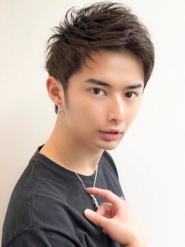 アグ ヘアー アシリ 千歳長都店(Agu hair asir) 《Agu hair》爽やかアップバングショート