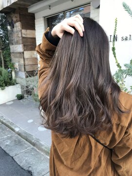 リンサロン(RIN salon) 透明感アッシュカラー/ハイライト/ロングレイヤー
