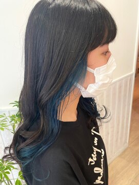 ネオリーブソラ 相模大野店(Neolive sola) インナーカラー/ディープブルー