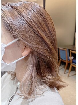 グラム バイ レイエレガンス(glam by REIELEGANCE) 大人女性×インナーカラー/イヤリングカラー