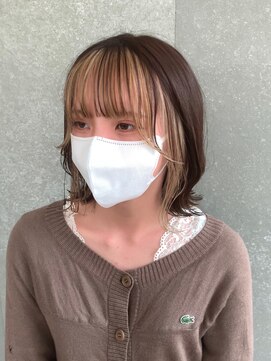 ロンドヴァリー 渋谷店(Lond vallee) 前髪インナーカラーボブ！
