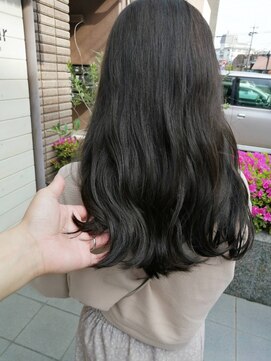 ハチマルハチ エアー 向ヶ丘遊園店(808 air) 暗めカーキアッシュ@30代40代50代60代