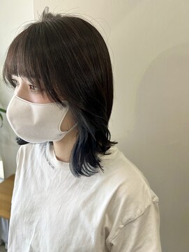 パラゴ(PARAGO.) 《緑橋/城東区/女性サロン》innercolor × blue