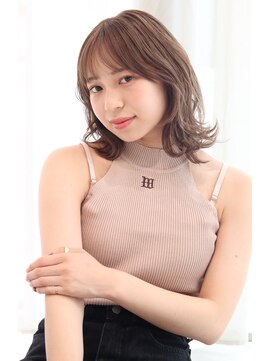 シロフ シンジュク(shirof shinjuku) 大人外ハネボブ/レイヤースタイル/大人ハイトーン