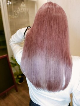 フェリーチェ(felice) ピンクベージュ×ストレート