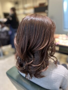 テラス ヘアアンドボタニカル(terrace) パーマ/30代40代/姪浜