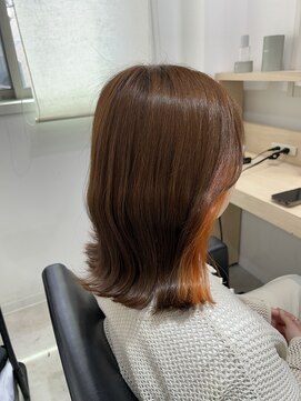 ケー 北千住(K.) オレンジベージュ×インナーオレンジ