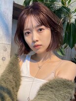 サイン 渋谷(SIGN) ザクザクレイヤーカット巻き方簡単ミディアムロング韓国渋谷