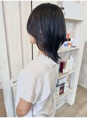福山市美容師求人スタッフ募集中ネオウルフカットセミロング