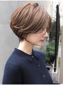 くびれショート/大人ショート/ショートボブ/30代40代50代