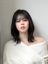 20代30代40代 大人可愛いくびれミディアム