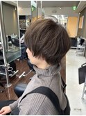大人マッシュルームカット