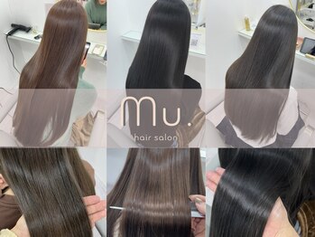 Mu.　髪質改善 hair salon 縮毛矯正