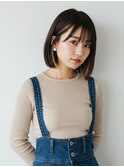 大人可愛い_シークレットハイライトボブ