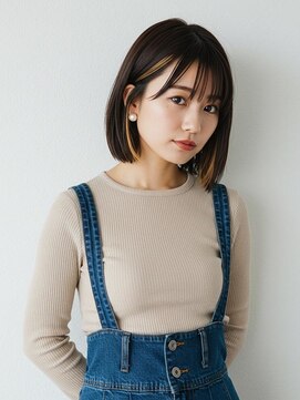 モディモ(modimo) 大人可愛い_シークレットハイライトボブ