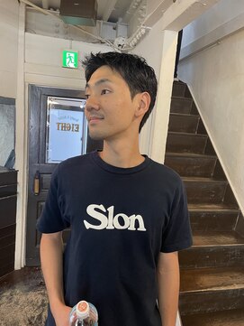 ビーバイエイトジェンツ(Bee by EIGHT GENTS) サーフカール/スパイキーショート/ブルーブラック/心斎橋