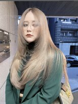 ラキング ギンザ トウキョウ(LAKING GINZA)&nbsp;くびれヘア/アプリコットオレンジ/夏/ハイライトカラー[銀座駅]