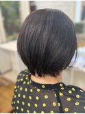 大人ショートボブ