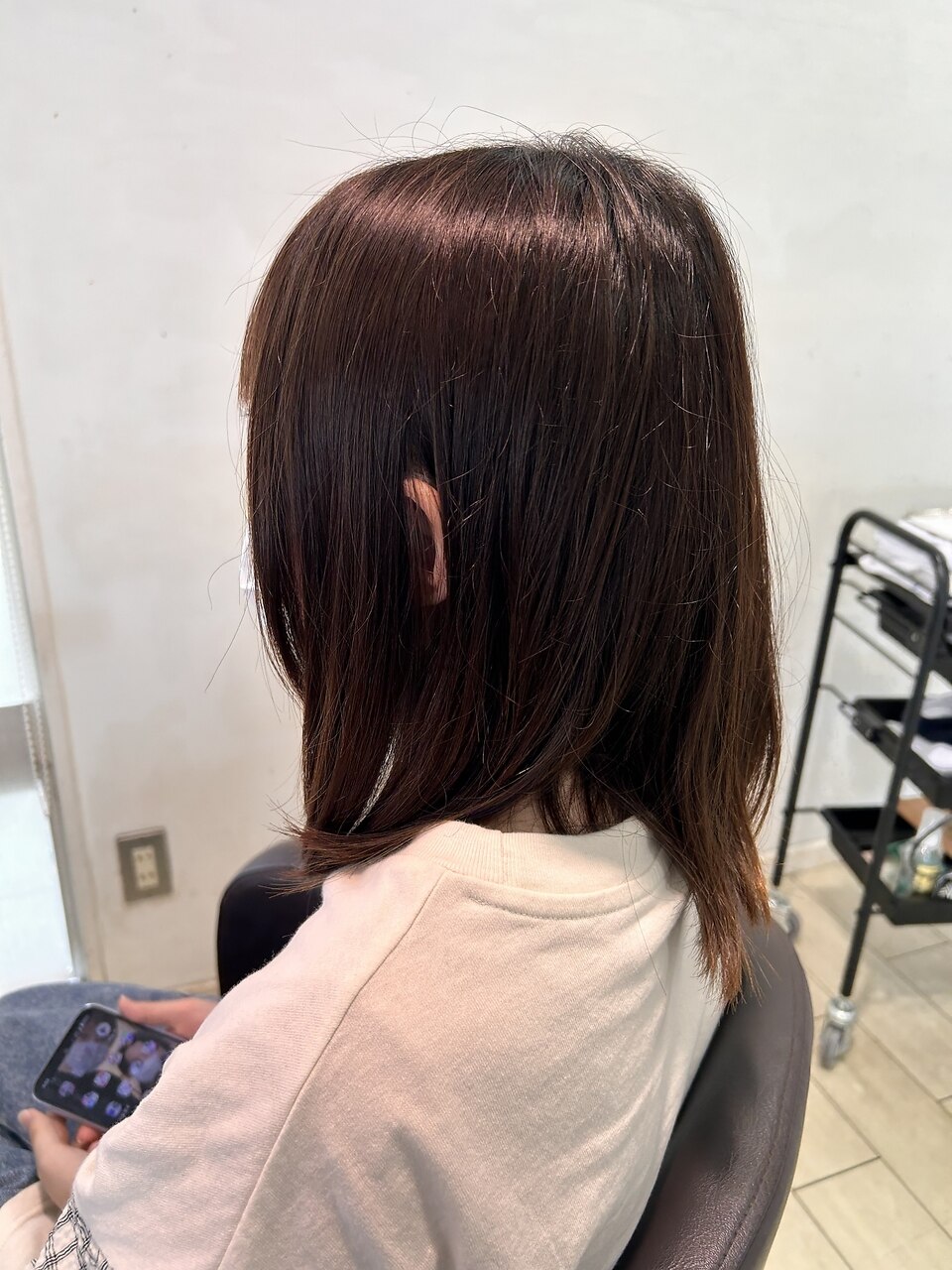 ショートボブ：L255151855｜美容室ぱふ 土浦店のヘアスタイル
