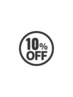 ご新規様限定　ALL　MENU　10％off