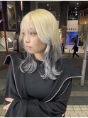 《shii..船水》#ホワイトシルバー#ブロンドヘア
