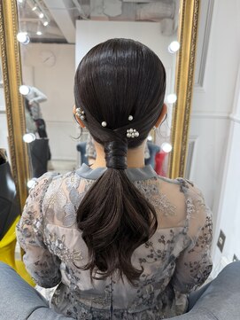 ルゥーダ シロカネダイ(Rouxda. SHIROKANEDAI) ツヤタイトポニー