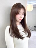 前髪なしこなれレイヤーカット