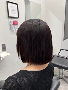 アルター(aL ter) まとまるボブ［暗めカラー/グランマッシュ］長野歌穂