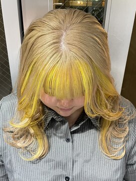 アルカナ 明治神宮前原宿(ARCANA) フェイスフレーミング/デザインカラー/ミルクティーベージュ