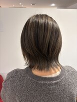 アズールサン 草加西口店(azule-sun) インナーカラー,ハイライト,グレー,グレージュ,ミニウルフ/草加