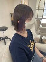 ラヴィズム 松崎店(LUVISM)&nbsp;韓国/顔周りレイヤー/おくれ毛/ベージュ/ダブルカラー/東区/松崎