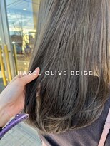 ヘアメイク アリエス 岩切店(HAIR MAKE aries)&nbsp;ヘーゼルオリーブベージュ