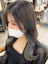 マリアバイアフロート(Maria by AFLOAT)&nbsp;【山田】お客様スタイル☆インナーカラーコントラストグレージュ