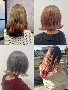 ピント 柏の葉キャンパス(Pint)の写真/《髪質改善完全個室サロン》今迄にない高彩度"トエル"希望の発色"イルミナ"で透明感と艶を