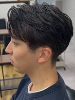 ナム 我孫子(NAM)&nbsp;フェザーパーマ／ニュアンスパーマ／韓国マッシュ／我孫子/men's