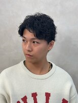 キイ ギンザ(k.e.y GINZA) ニュアンスパーマメンズカット銀座