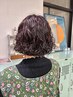 Rumi指名☆ブリーチ履歴なし☆カット+ケアパーマ+カラー